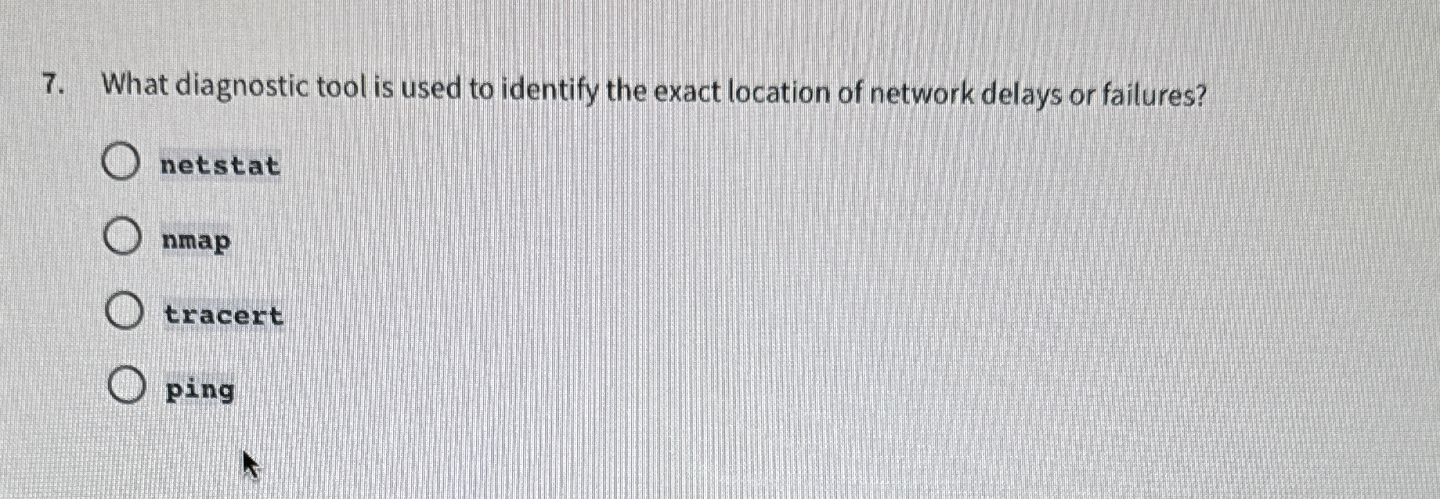 What diagnostic tool is used to identify the