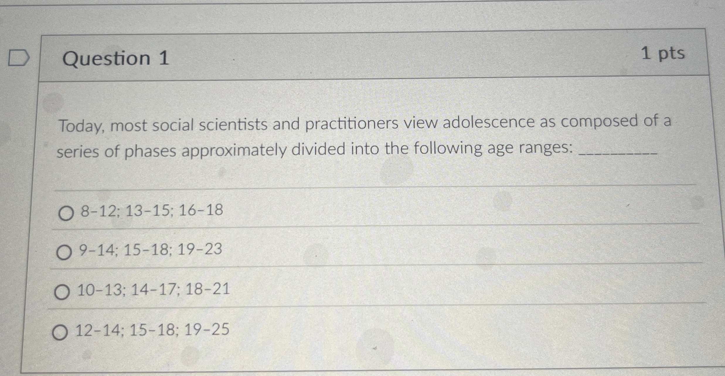 Question 1 Today, most social scientists and