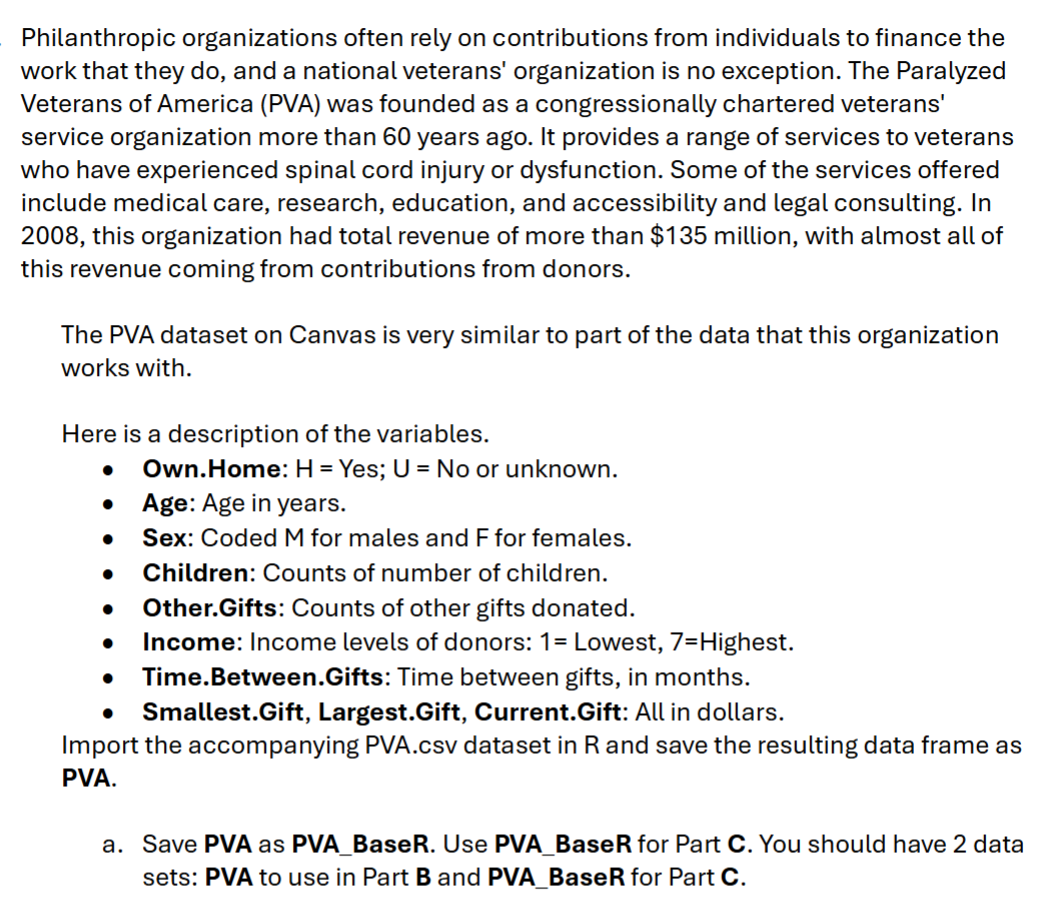 Please do part c ) in this problem, assuming we