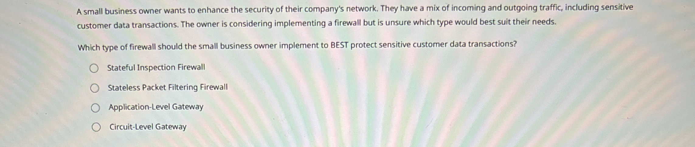 A small business owner wants to enhance the