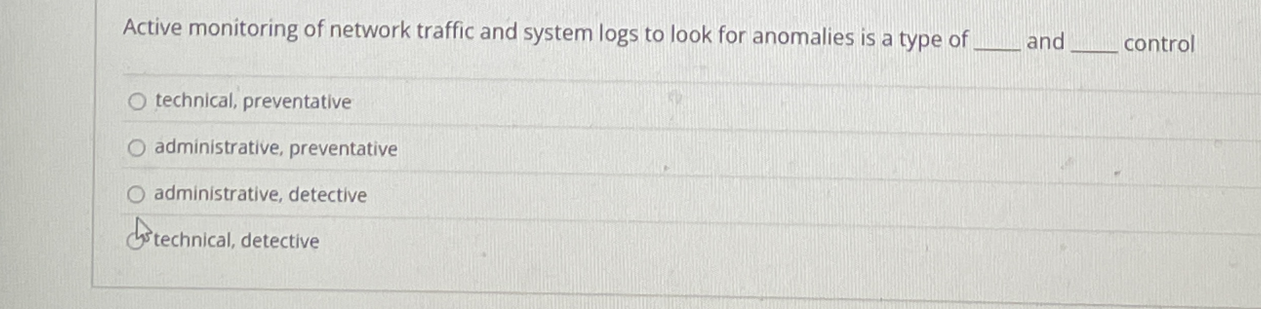 Active monitoring of network traffic and system