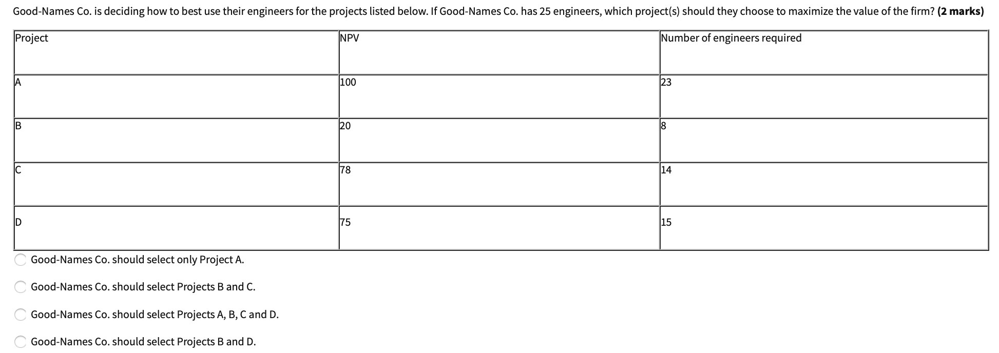 Please help me answer these multi choice