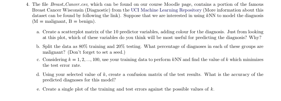 The file Breast _ Cancer.csv , which can be found