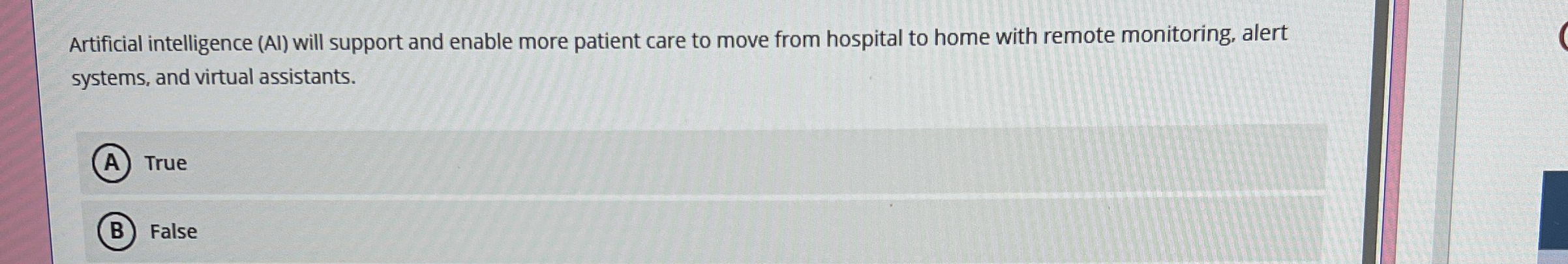 Artificial intelligence ( AI ) will support and
