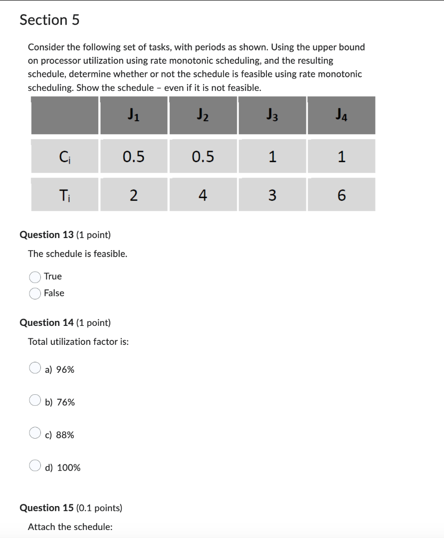 Consider the following set of tasks ( attached )