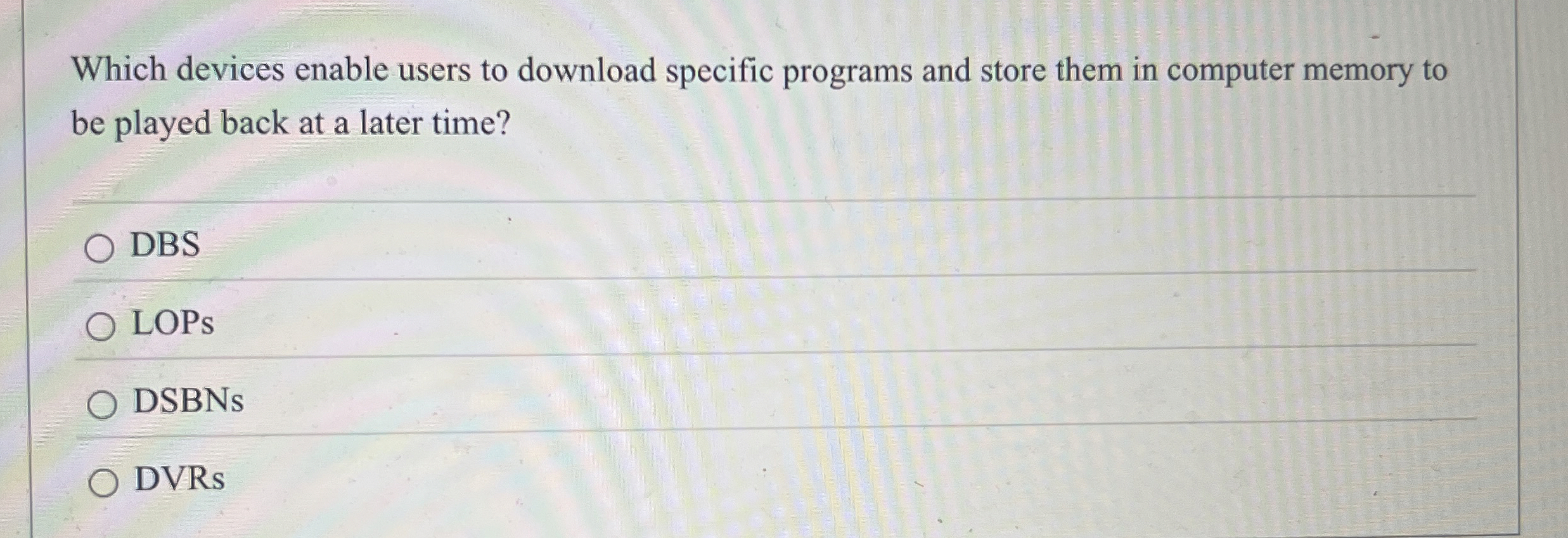 Which devices enable users to download specific