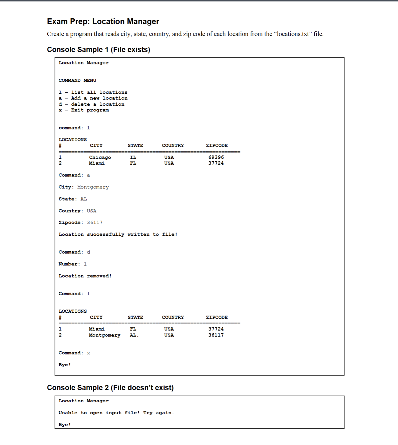 please use C + + and look at all pictures and