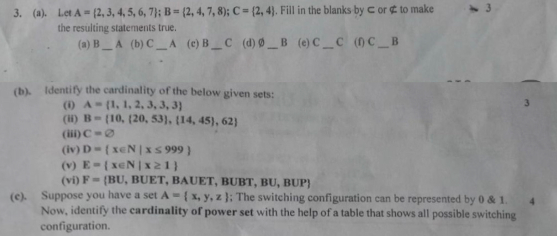 ( a ) . Let ( 2 , 4 , 7 , 8 } . Fill in the