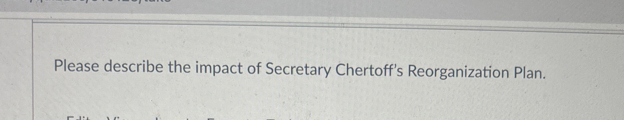 Please describe the impact of Secretary