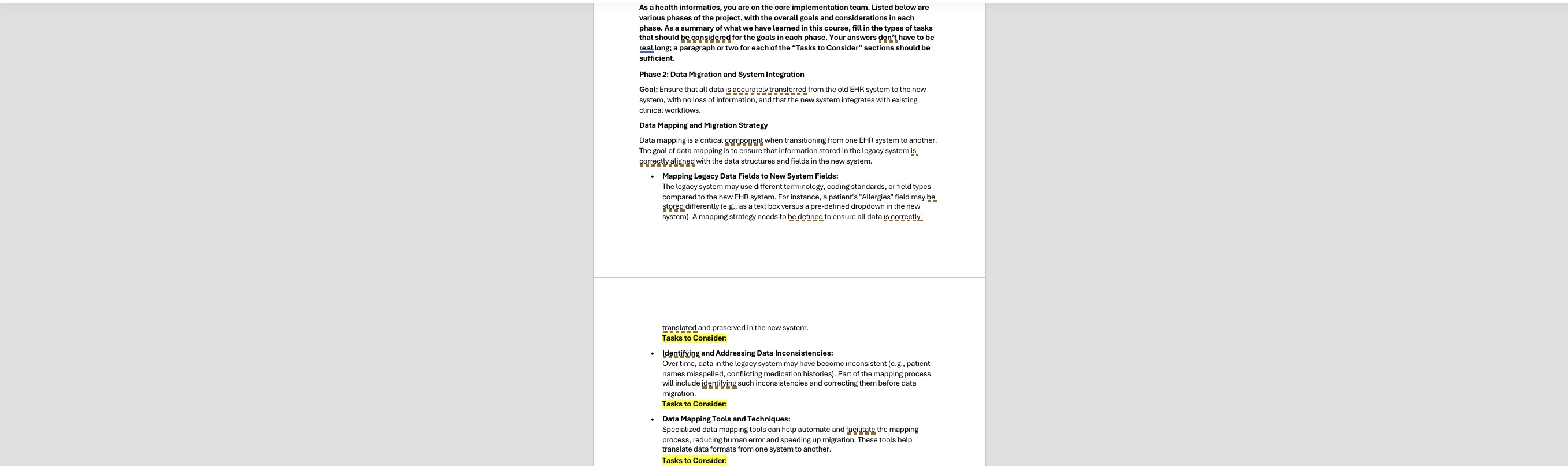 As a health informatics, you are on the core