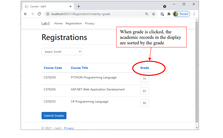 This lab is a continuation of lab 2 . You can