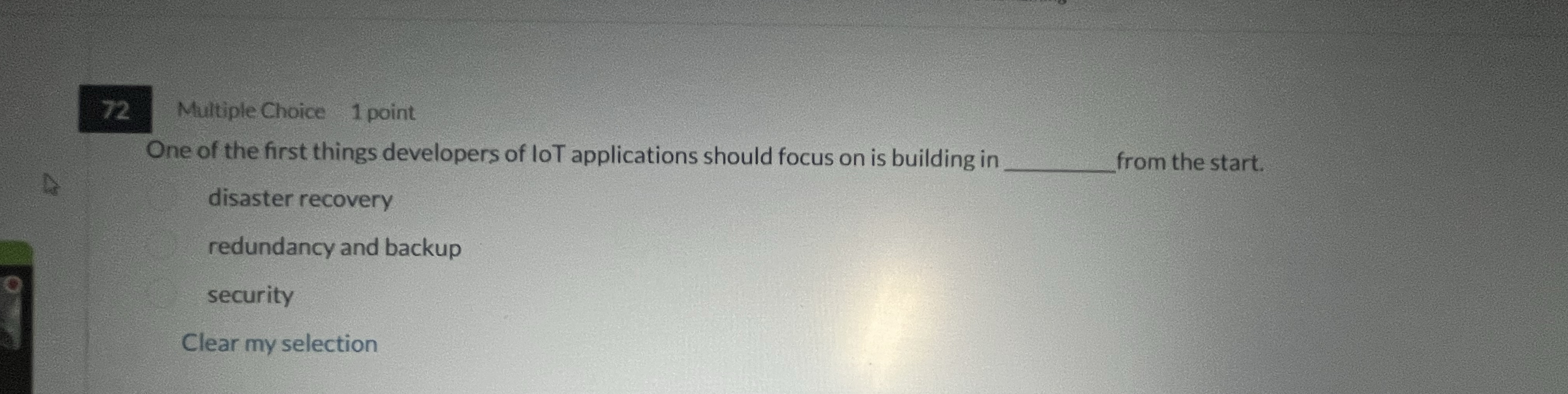 7 2 Multiple Choice 1 point One of the first