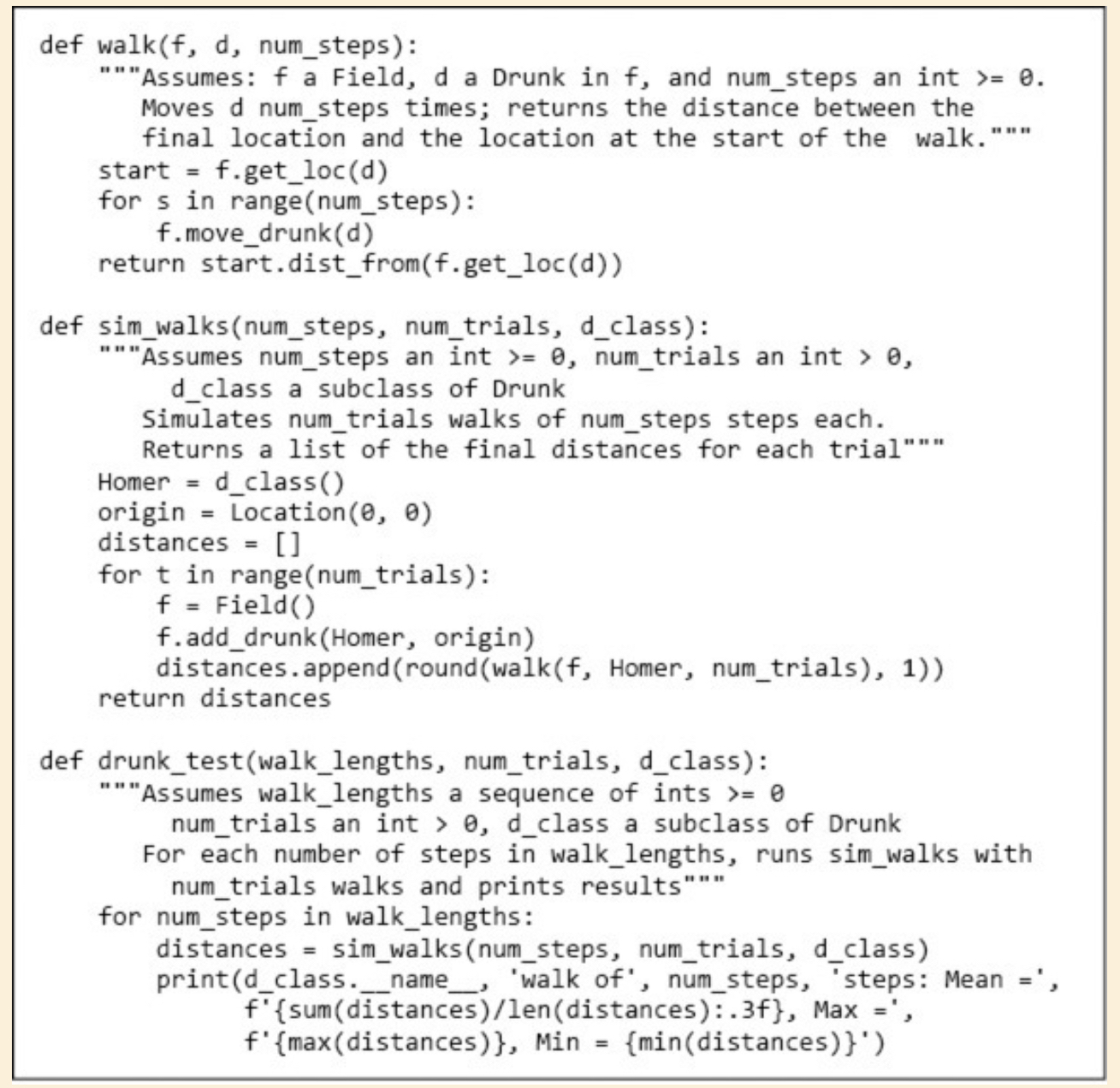 How many times is the statement f . move _ drunk