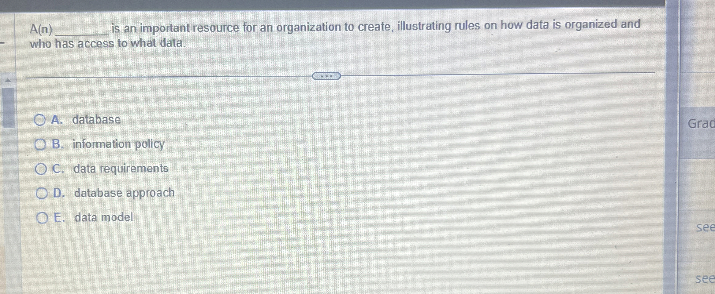 A ( n ) is an important resource for an