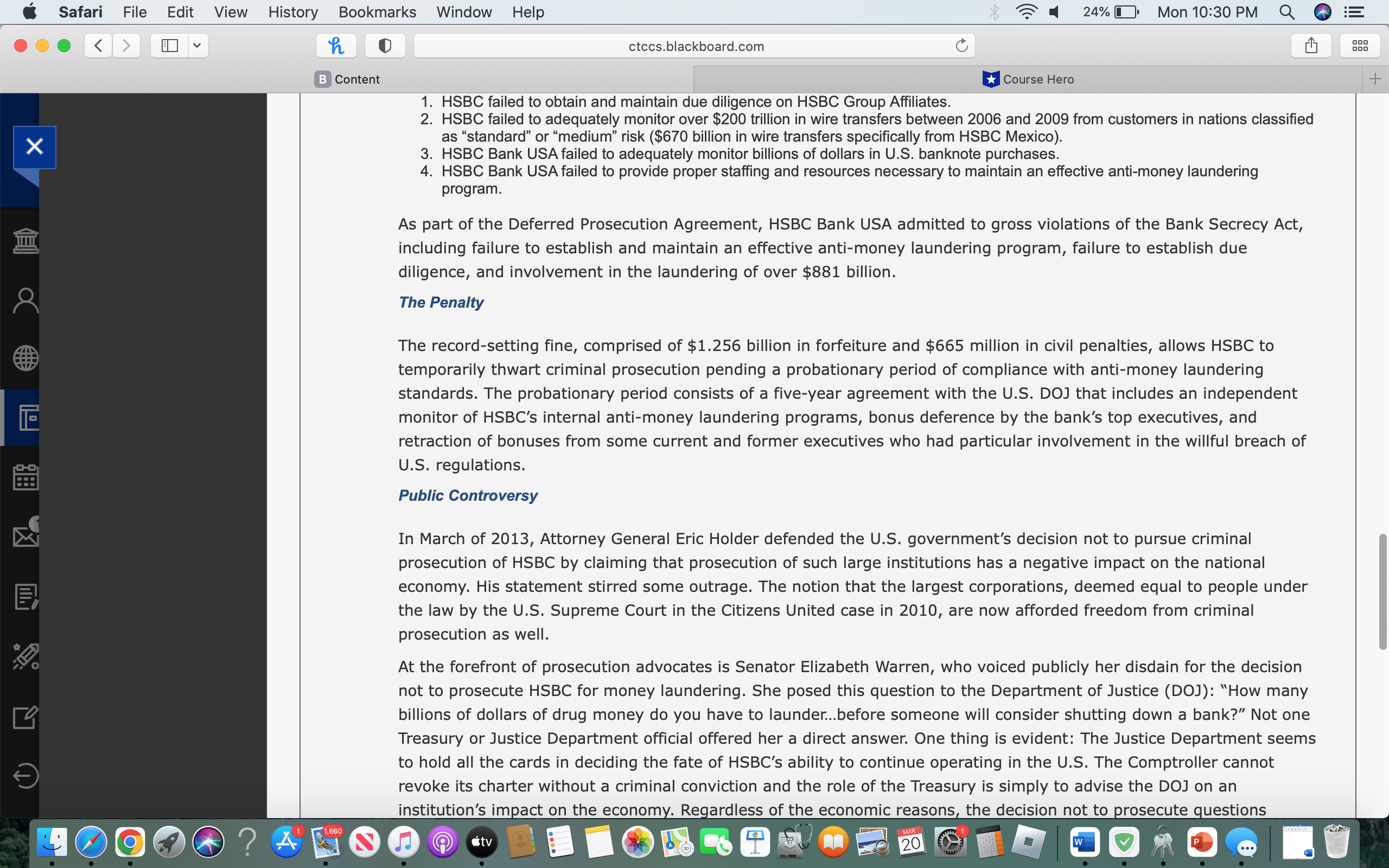 Please read the case below and write some notes