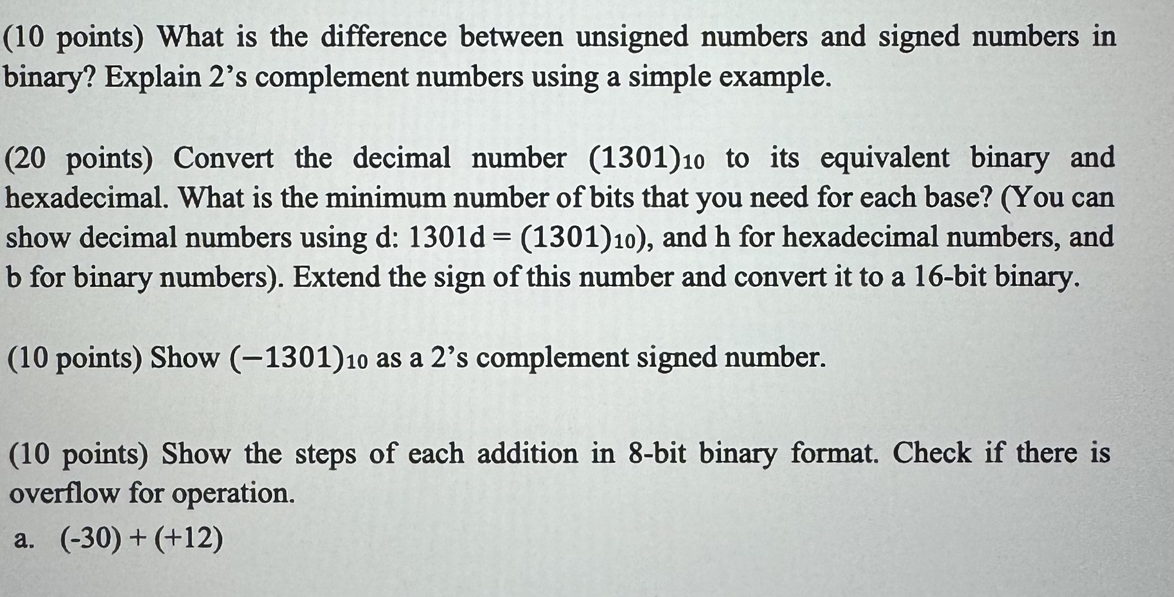 ( 1 0 points ) What is the difference between