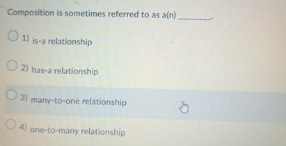 Composition is sometimes referred to as a ( n ) q