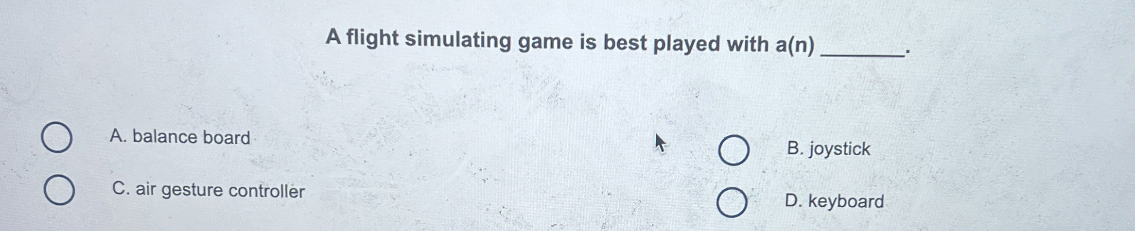 Hard disk drives contain no moving parts. Yes No
