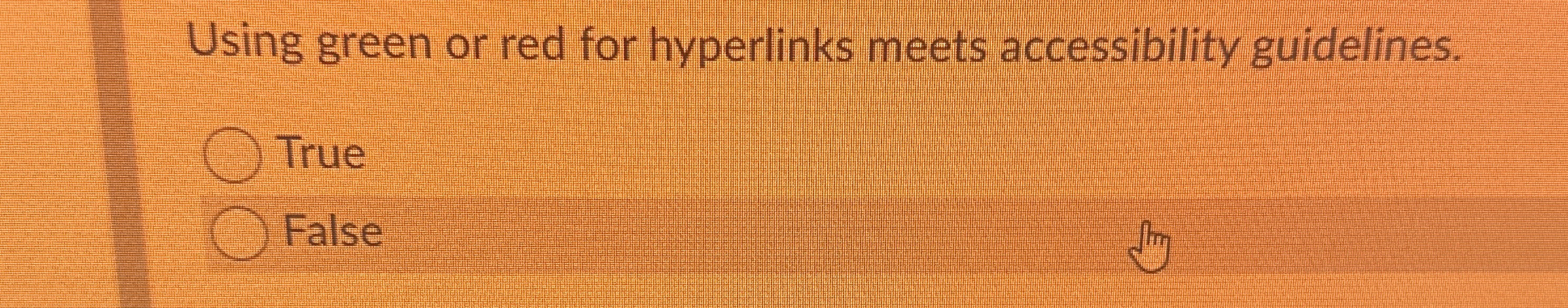 Using green or red for hyperlinks meets