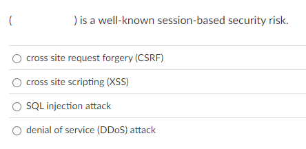 ( ) is a well - known session - based security