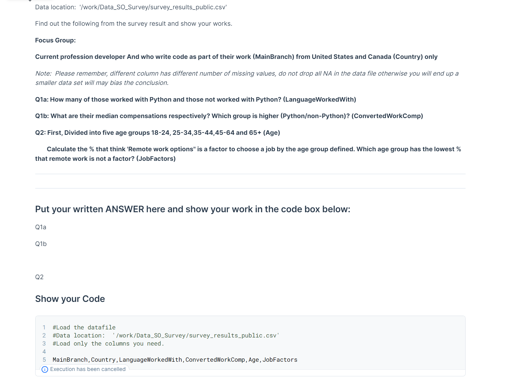 importing and sorting data in python Show all