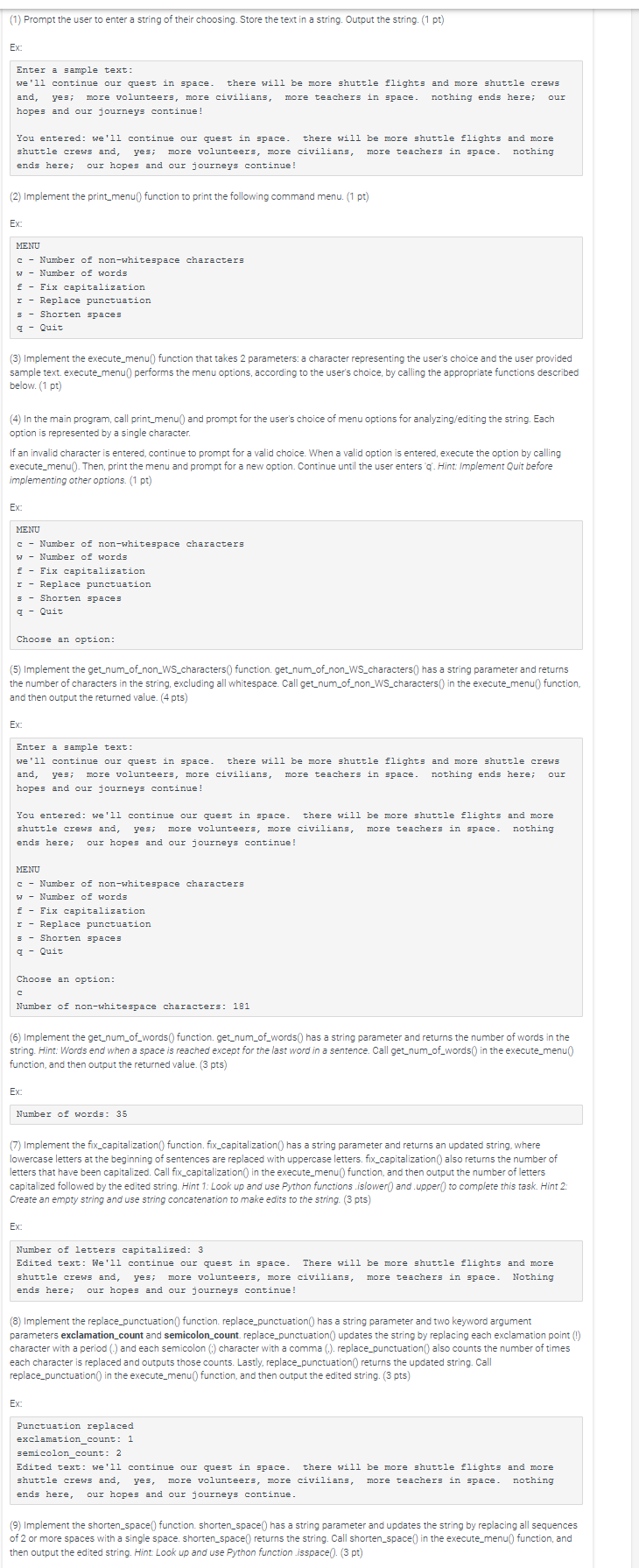 Can you program the 6 . 3 0 Lab: Program:
