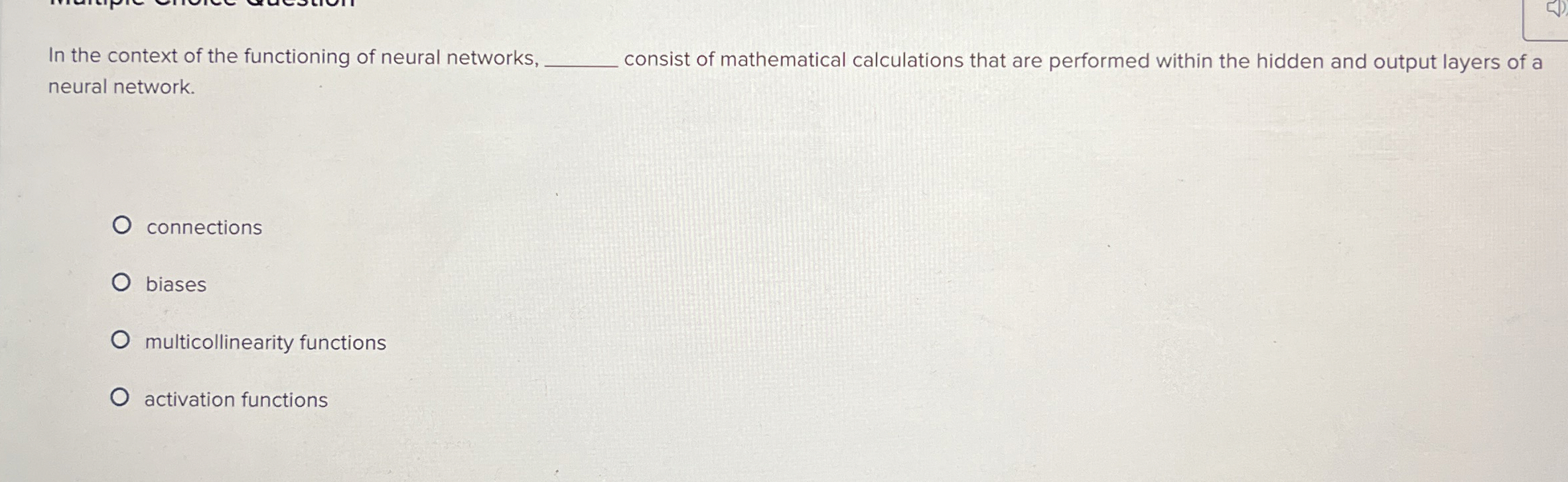 In the context of the functioning of neural