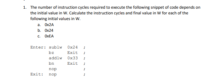 ( Computer The number of instruction cycles
