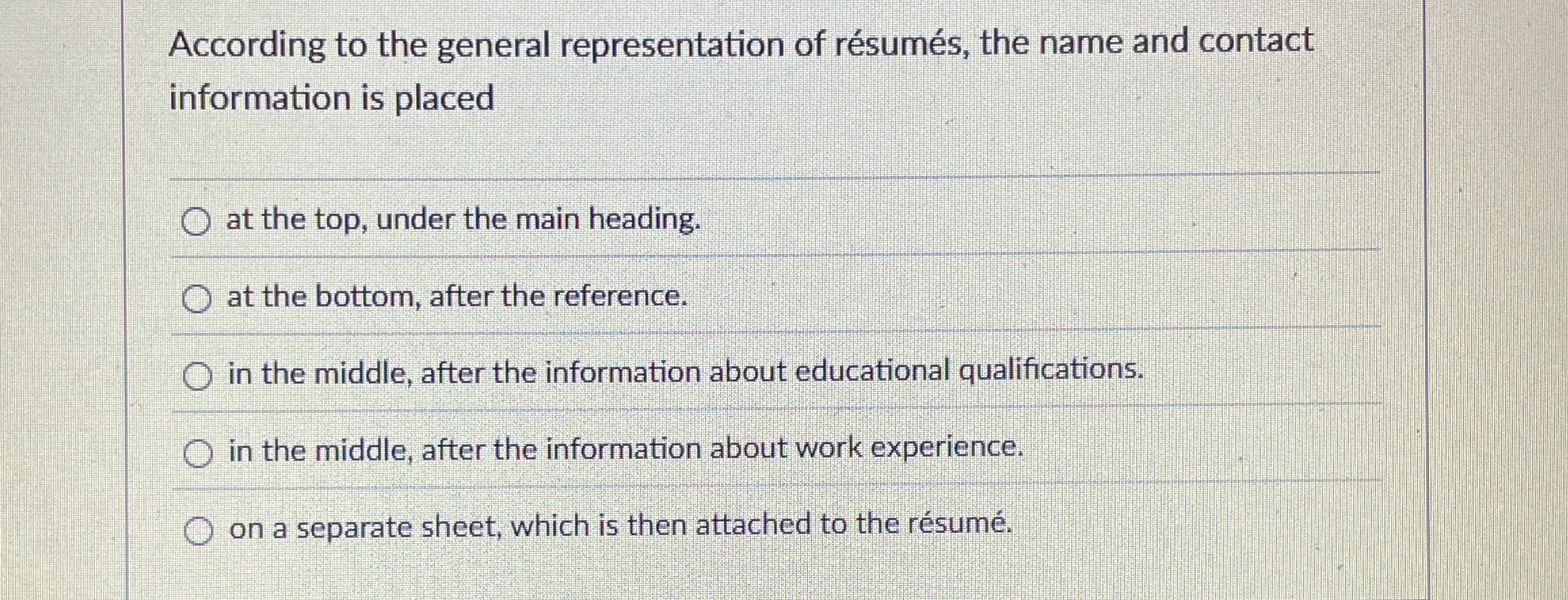 According to the general representation of r sum