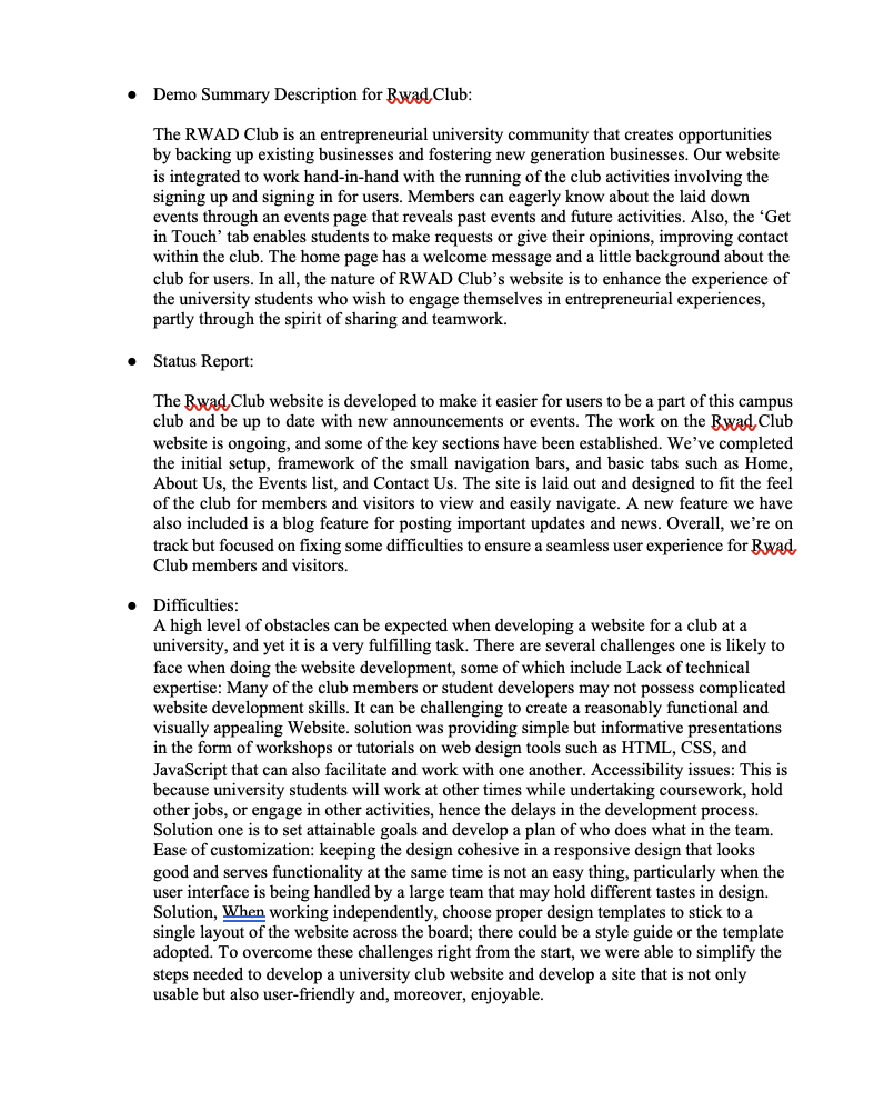 Draw a component diagram that has the details of