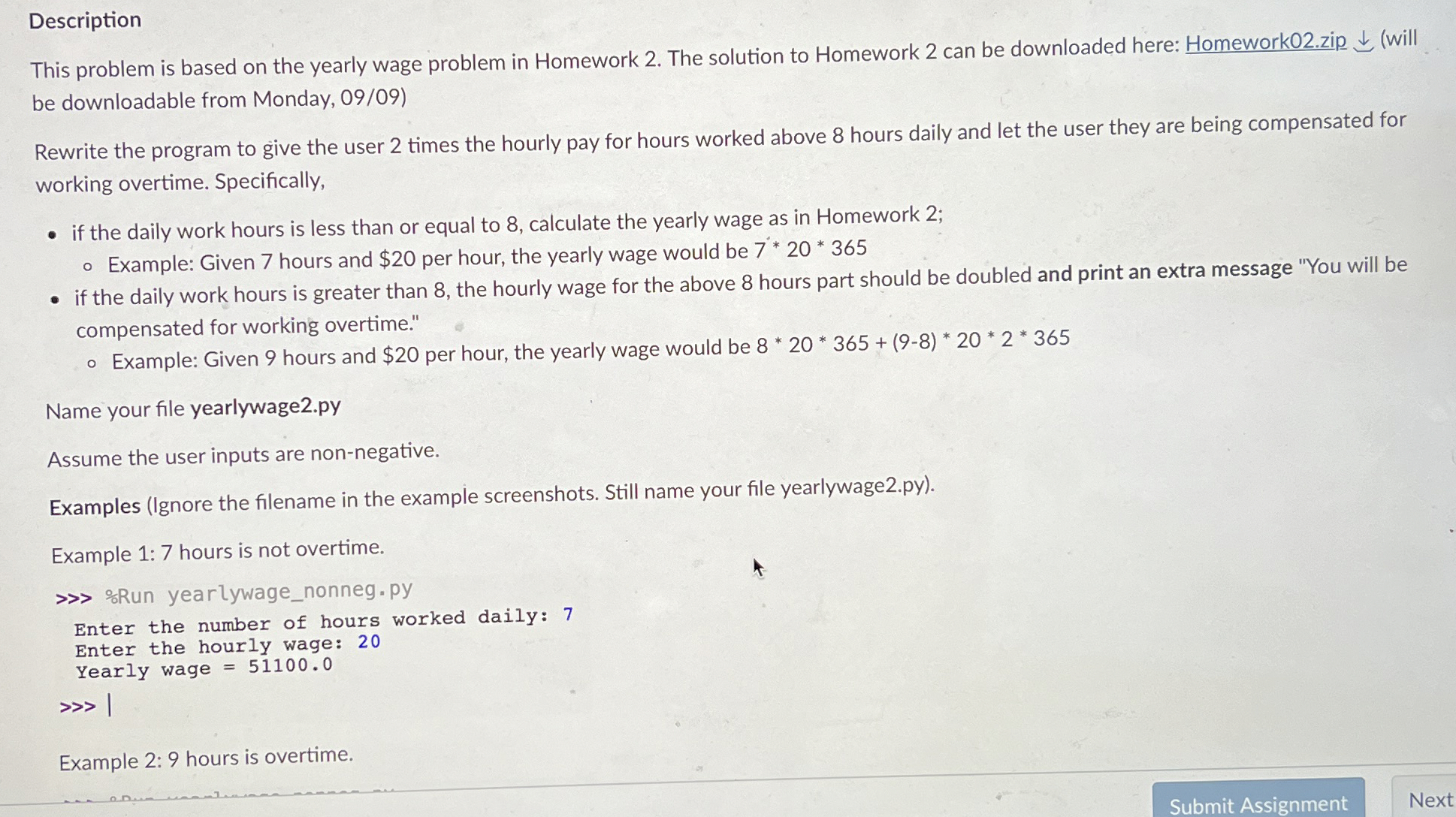 Description This problem is based on the yearly