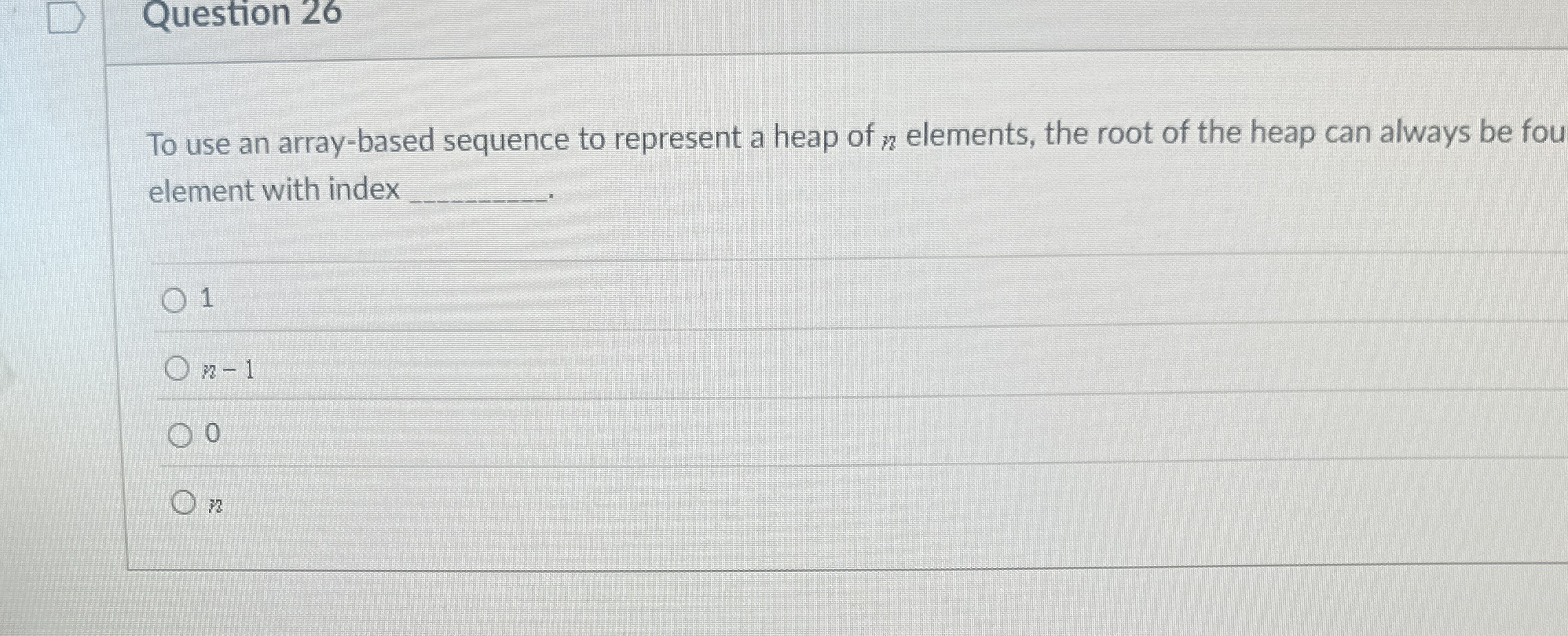 Question 2 6 To use an array - based sequence to