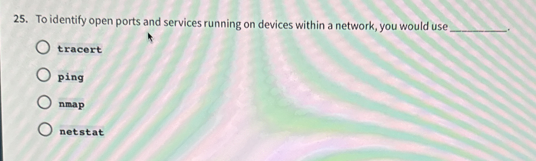 To identify open ports and services running on