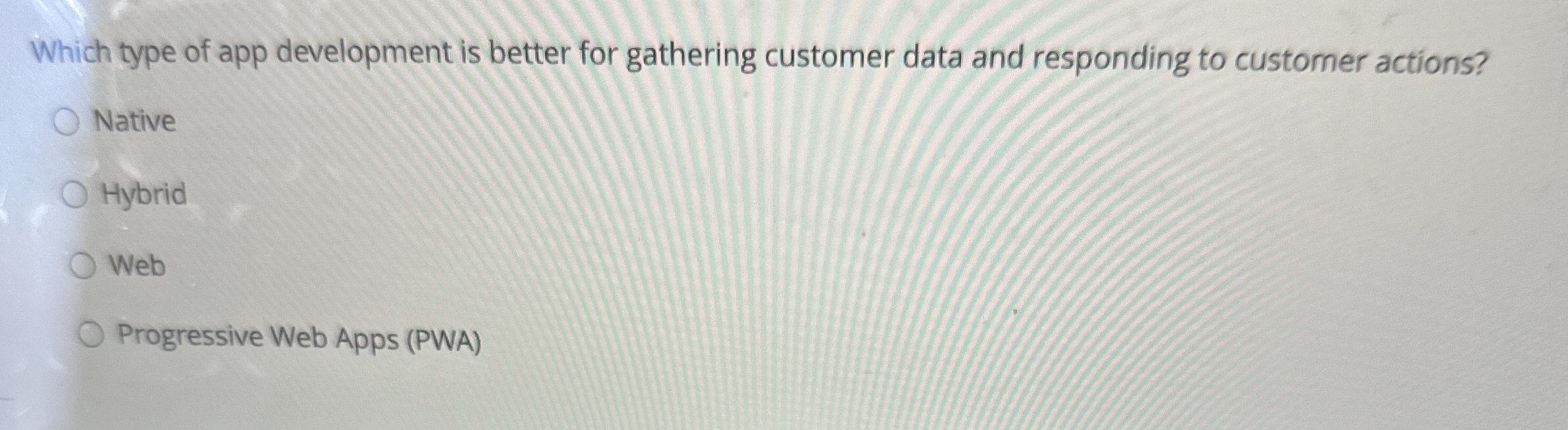 Which type of app development is better for