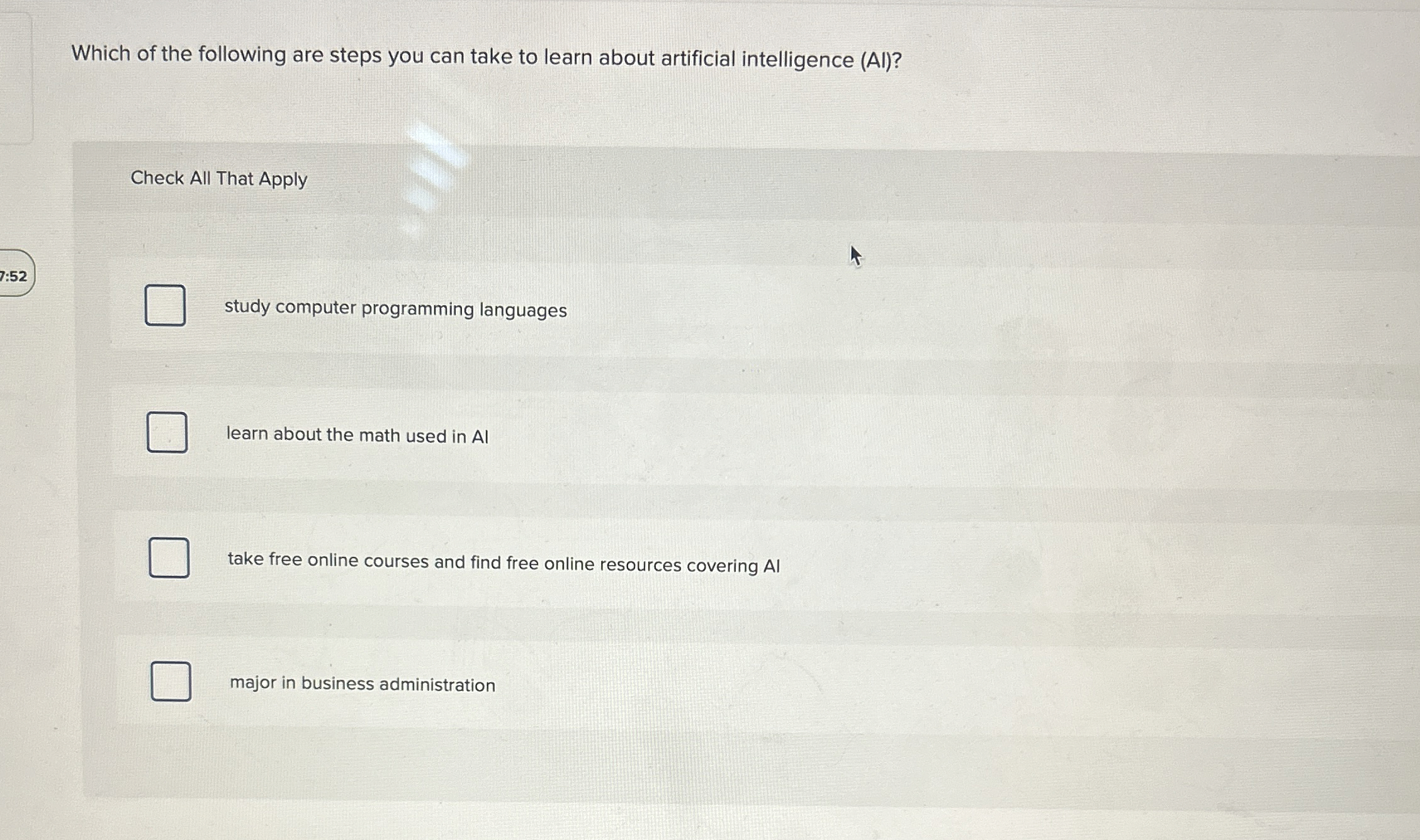 Which of the following are steps you can take to