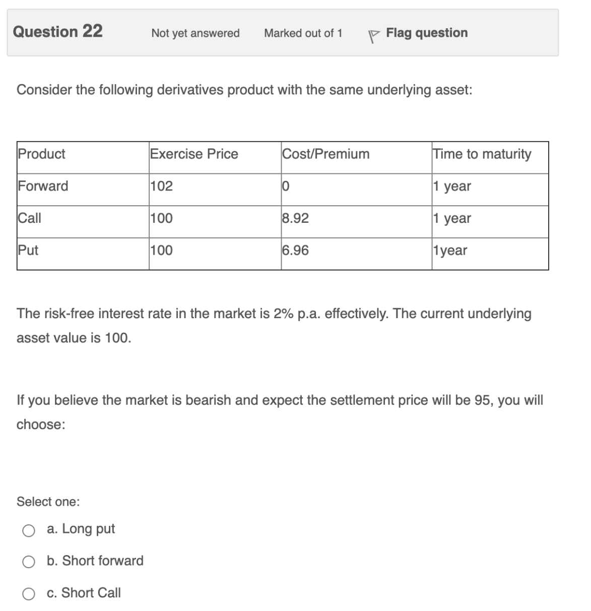 Please help with the question, no caculation