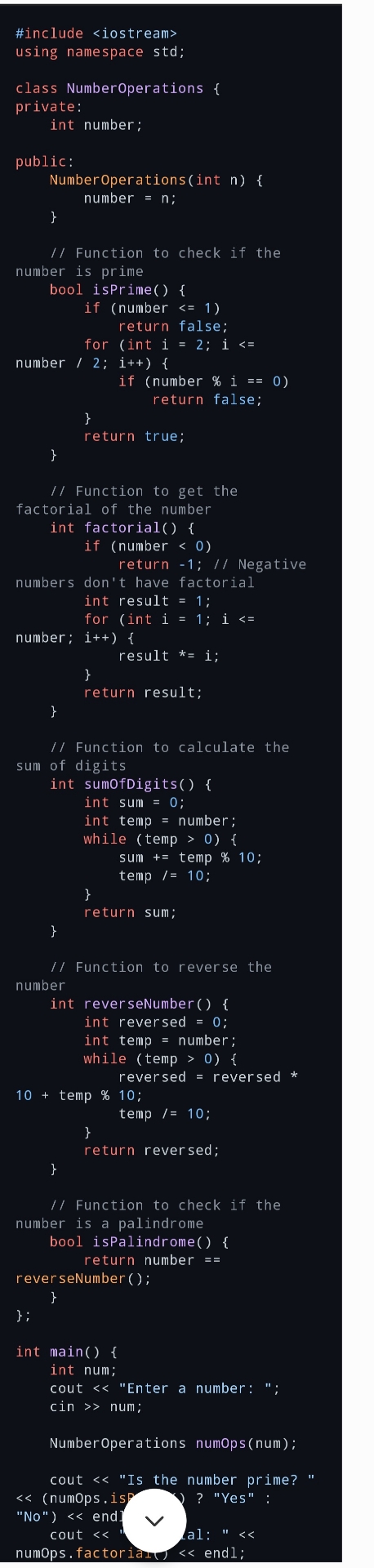Question: 7 3 8 This code performs several