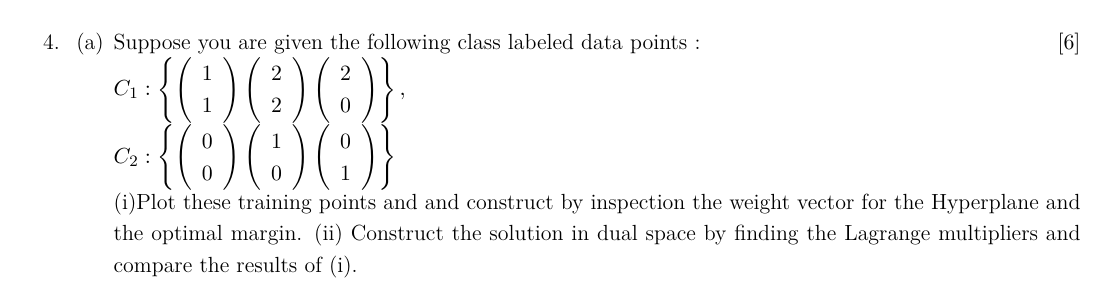 ( a ) Suppose you are given the following class