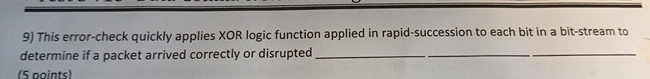 error - check that quickly applies XOR logic