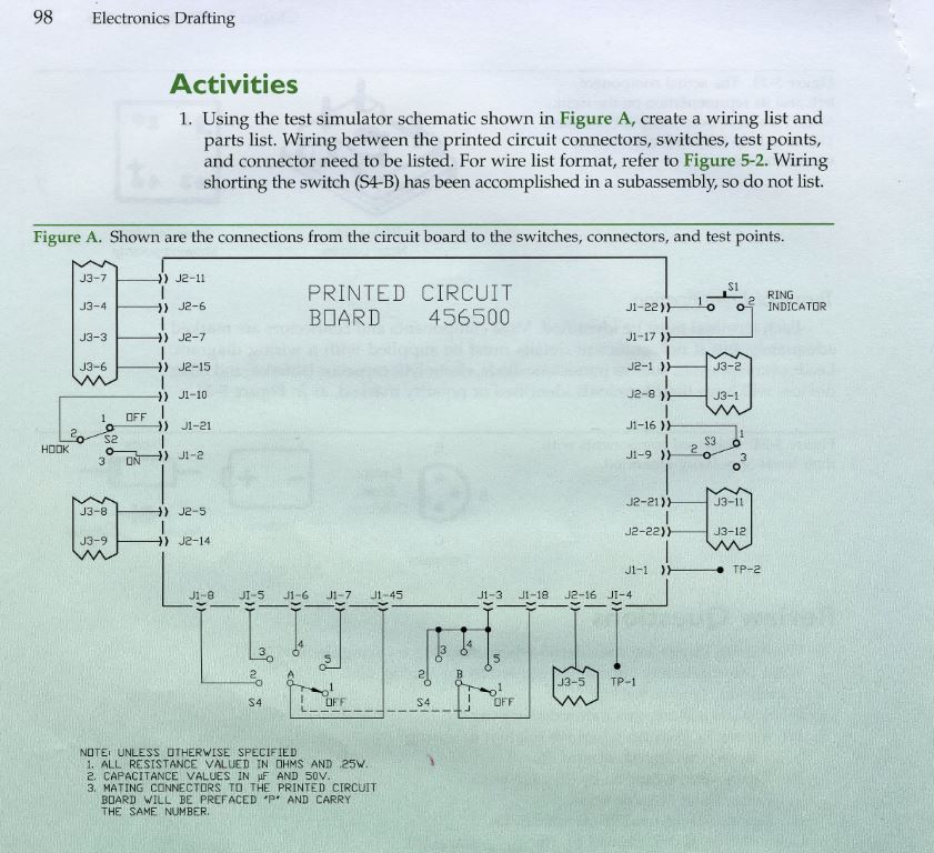 Could you please create a wire list for the
