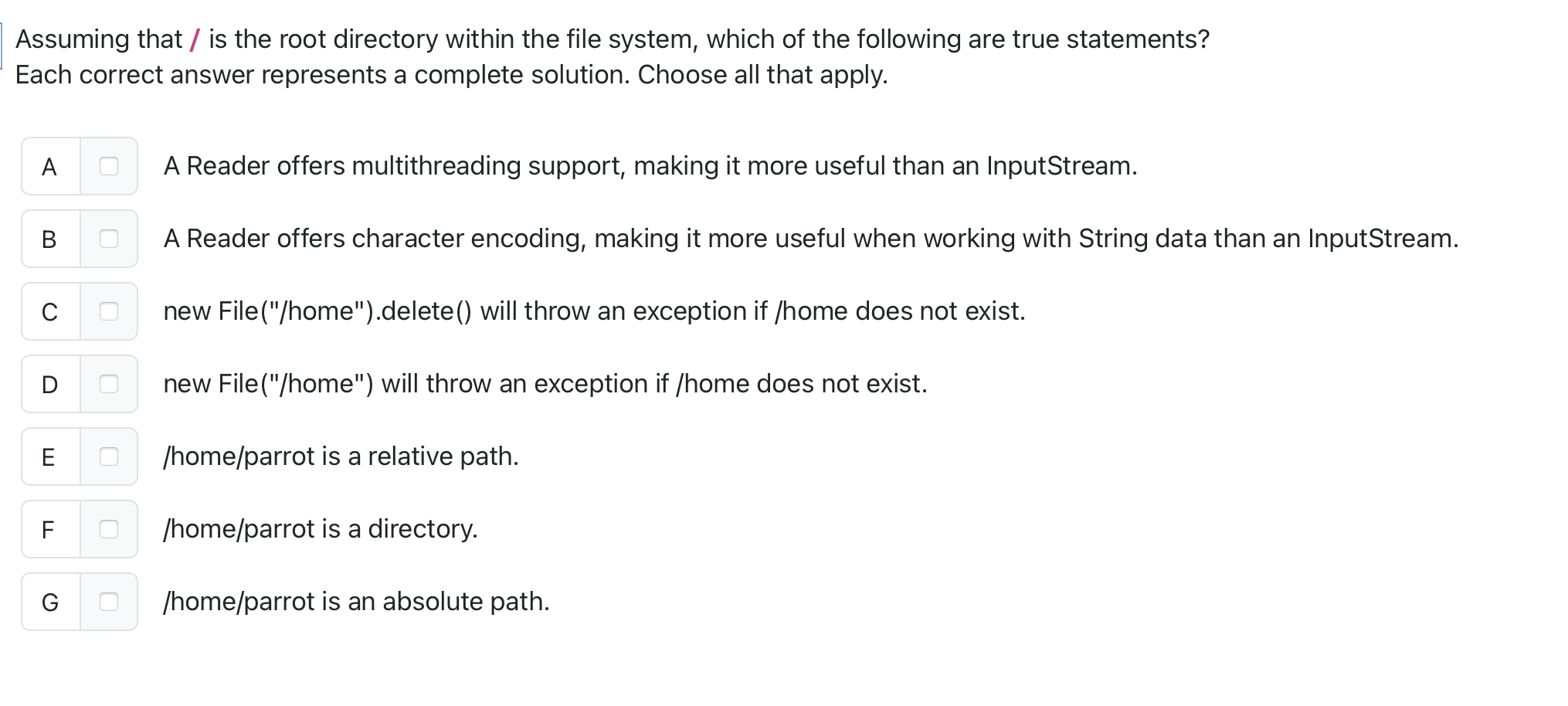 Assuming that / is the root directory within the