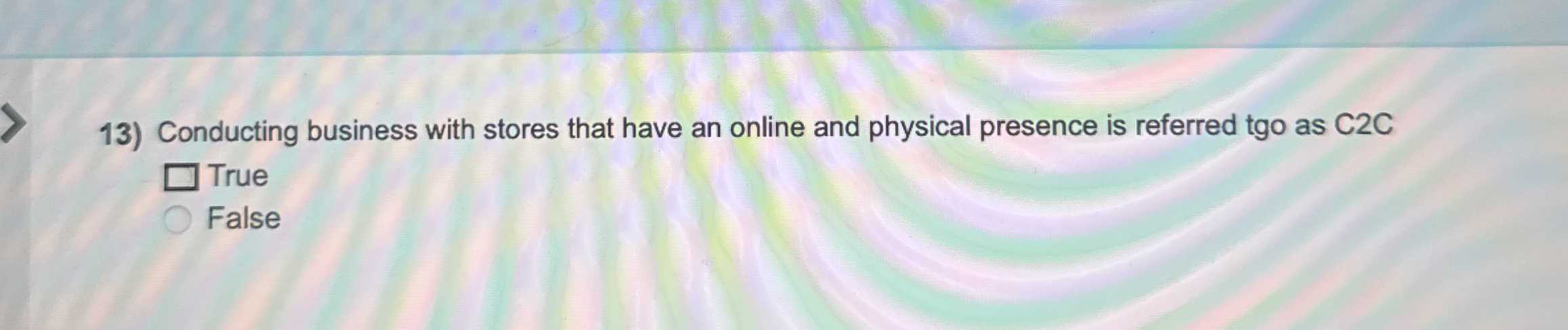 Conducting business with stores that have an