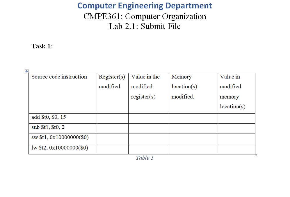 ! ! ! THIS IS AN COMPUTER ARCHITECTURE ( CMPE 3 6