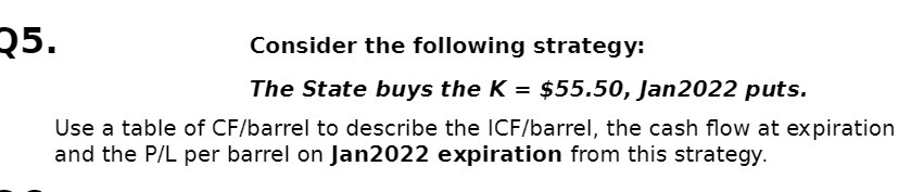 25. Consider the following strategy: The State