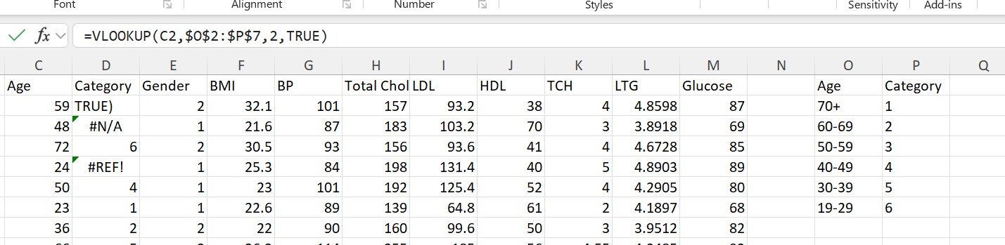 How do I fix my formula that I currently have? To