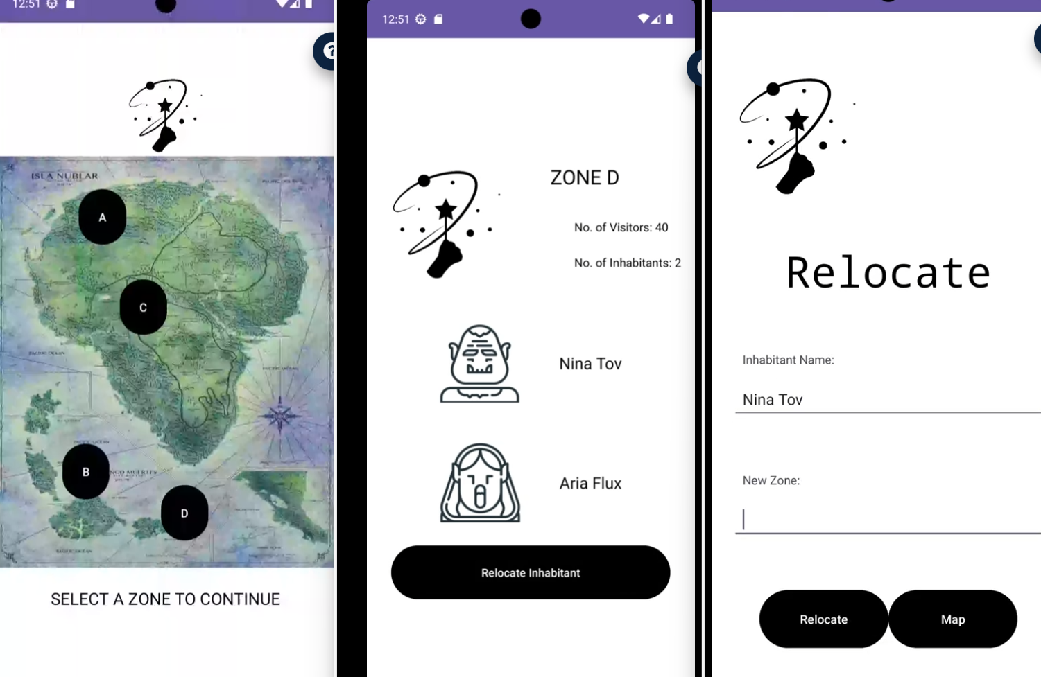 The app design will follow the MVC pattern. There