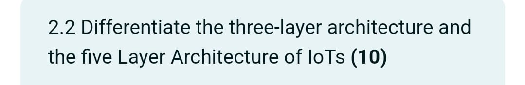 2 . 2 Differentiate the three - layer