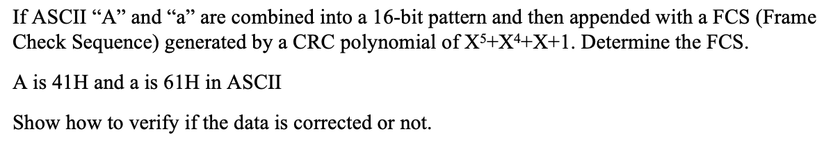 If ASCII " A " and " a " are combined into a 1 6