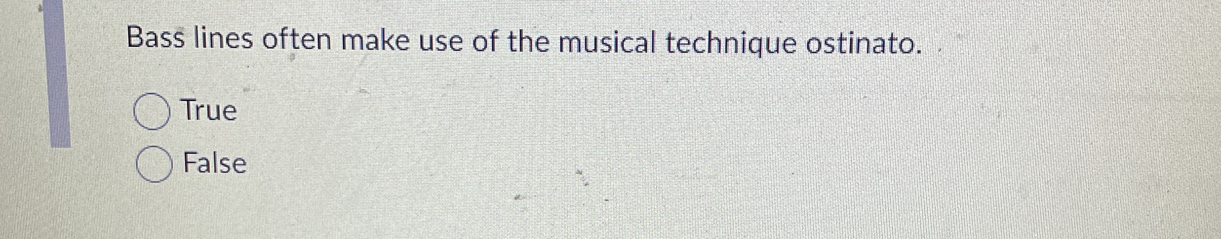 Bass lines often make use of the musical