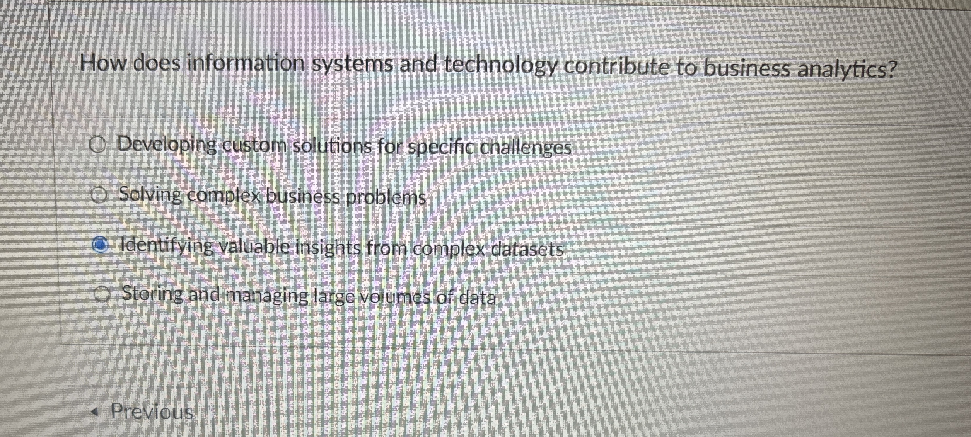 How does information systems and technology